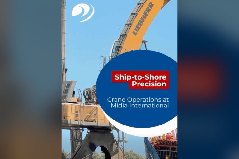 Ship-to-Shore Precision: Video Production for Midia International.